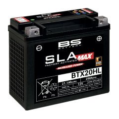 Bs Btx20hl Sla Max Harley-Davidson Dyna Fat Bob FXDF Uyumlu Akü