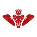 GP Kompozit Yamaha R25 2019-2023 Uyumlu Tank Pad Seti Kırmızı