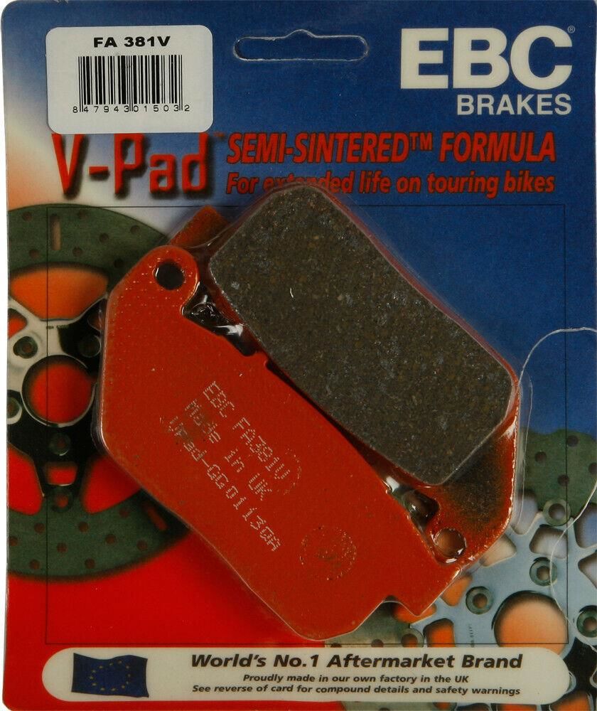 Ebc Fa381V 2007-2011 Harley-Davidson Sportster 1200 Low Ön Fren Balatası
