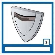 Shark Spartan Çene Havalandırma Ve5040 /Ve5042 SİYAH - STD