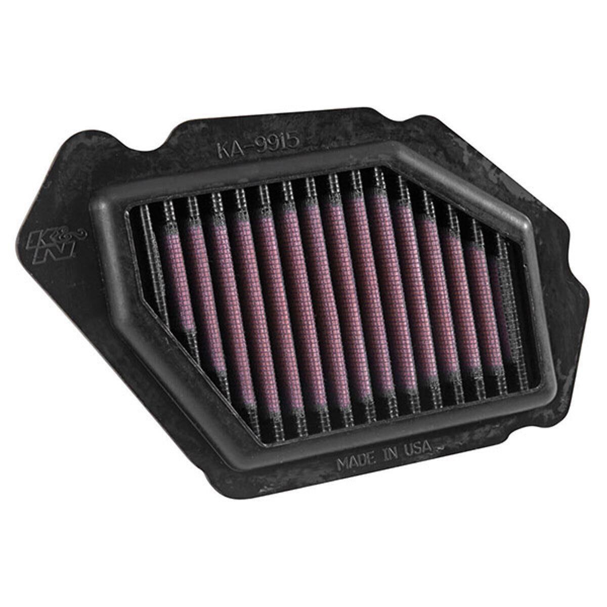 K&N Kn-9915 2018-2023 Kawasaki Ninja H2 SX Uyumlu Hava Filtresi Performans Hava Filtresi