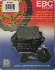 Ebc Fa213 2015-2022 Ducati Scrambler Icon Dark Uyumlu Arka Fren Balatası Organik Balata