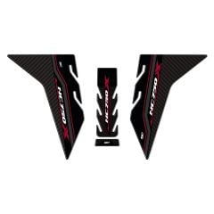 GP Kompozit Honda NC 750 X 2021-2023 Uyumlu Tank Pad Seti Bordo