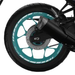 GP Kompozit Yamaha MT-25 2015-2023 Uyumlu Jant Şeridi Reflektif Gri