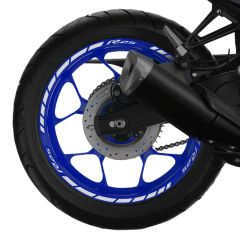 GP Kompozit Yamaha R25 2015-2023 Uyumlu Jant Şeridi Reflektif Gri