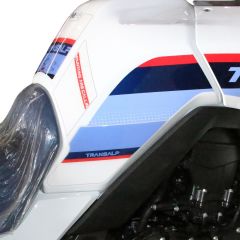 GP Kompozit Honda XL750L Transalp 2023 Uyumlu Tank Pad Beyaz