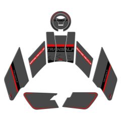 GP Kompozit Honda XL750L Transalp 2023 Uyumlu Tank Pad Gri
