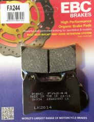 Ebc Fa244 2011-2016 Ducati Streetfighter 848 Uyumlu Ön Fren Balatası Organik Balata