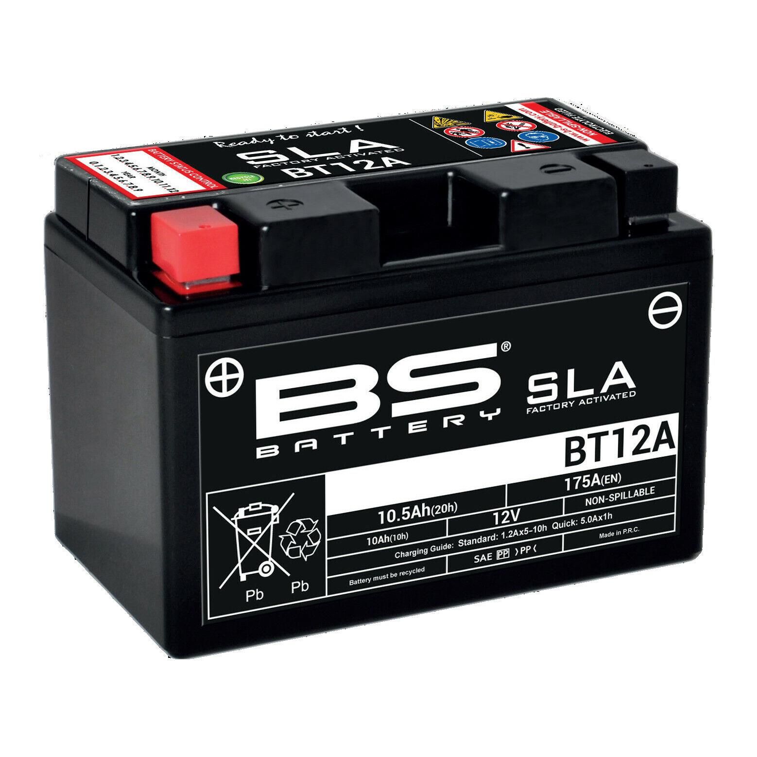 Bs Bt12a Sla 2014-2016 Kawasaki Z 1000 SX Uyumlu Akü Jel Akü