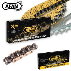 AFAM A520-106XRR3-G 2019-2023 Kawasaki Z 400 Uyumlu Zincir XRR3-G Xring Gold (Sarı) Renk
