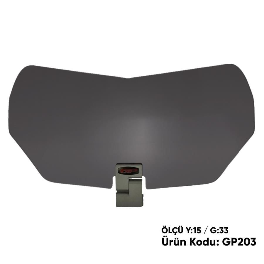GP Kompozit GP203 Universal Rüzgar Saptırıcı (Deflektör) Füme