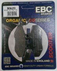 Ebc Sfa353 2008-2015 Gilera Nexus 300 Uyumlu Arka Fren Balatası Organik Balata