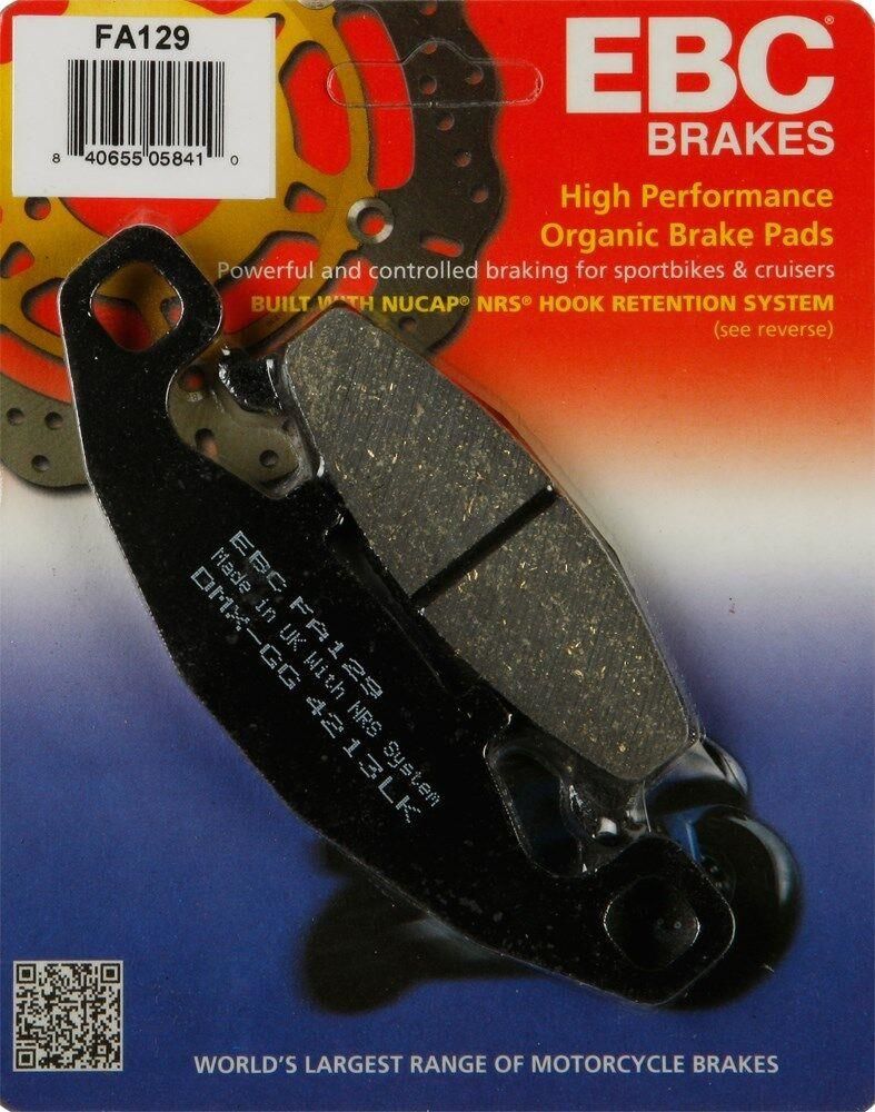 Ebc Fa129 1997-2007 Kawasaki ER-5 Uyumlu Ön Fren Balatası Organik Balata
