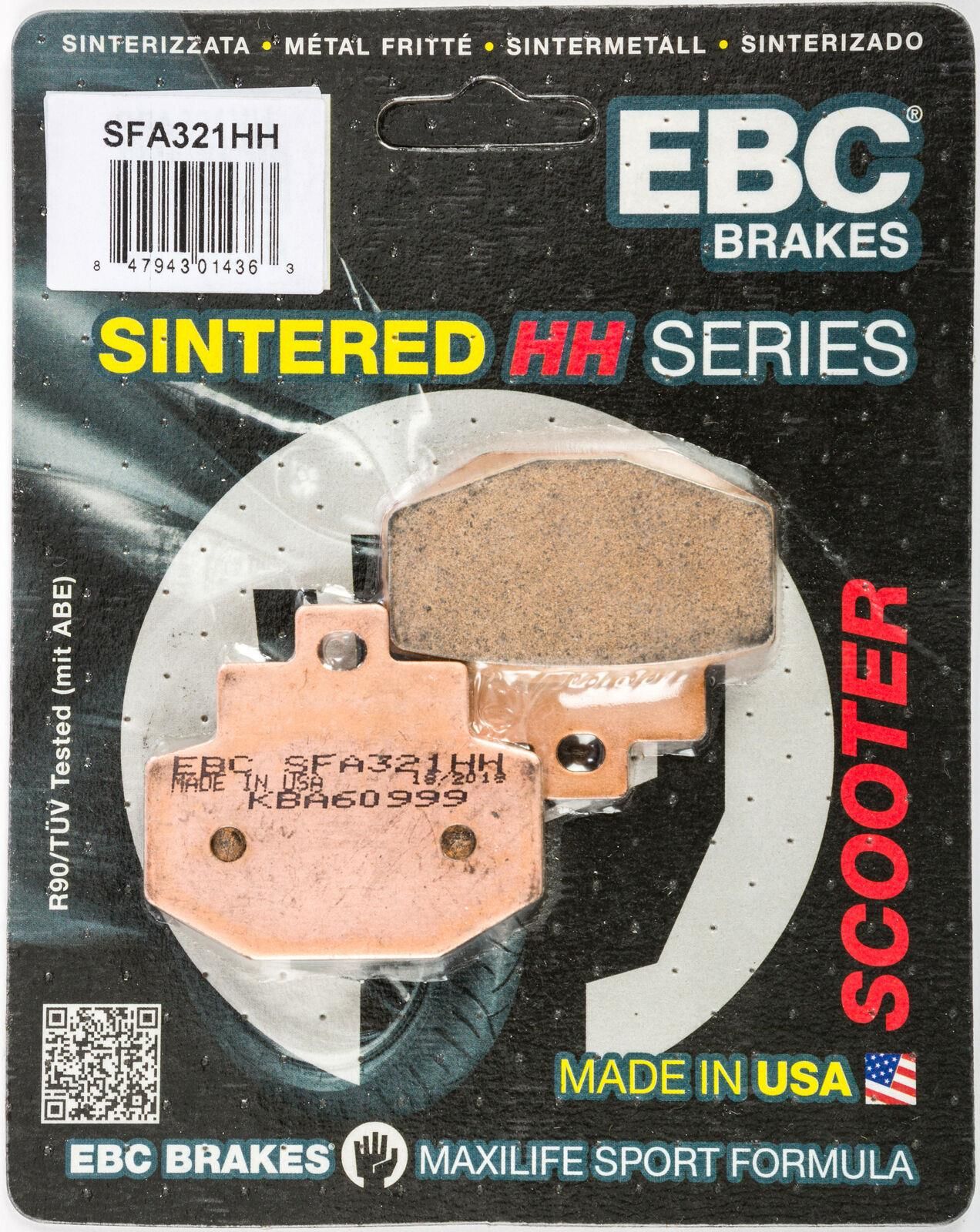 Ebc Sfa321hh 2003-2015 Gilera Runner 200 ST Uyumlu Arka Fren Balatası Sinterli Balata