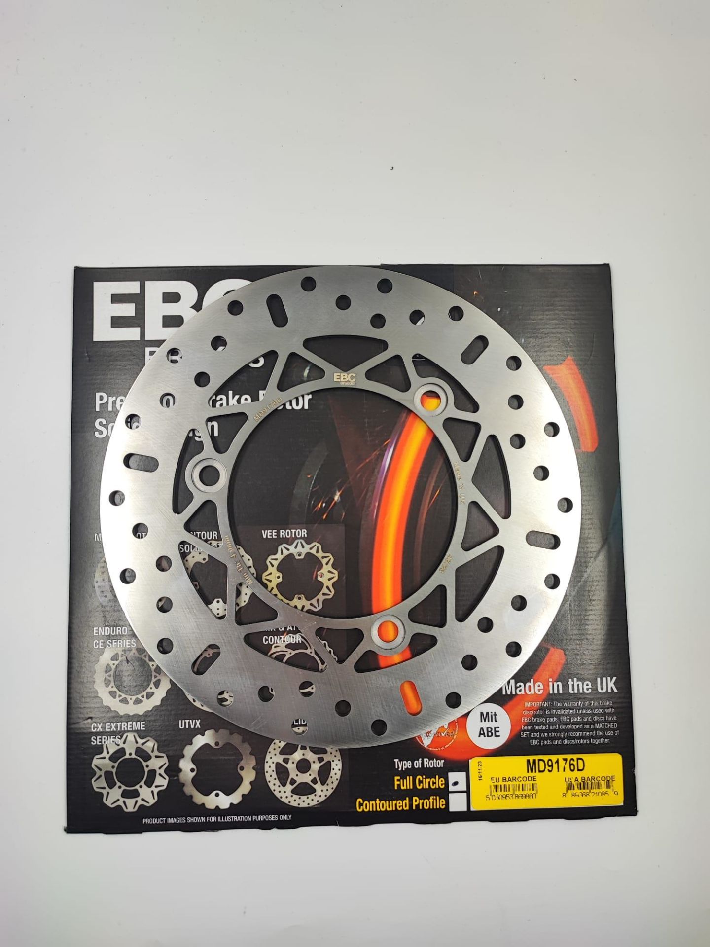 Ebc Md9176 2014-2023 Suzuki Burgman UH 200 Uyumlu Arka Fren Diski