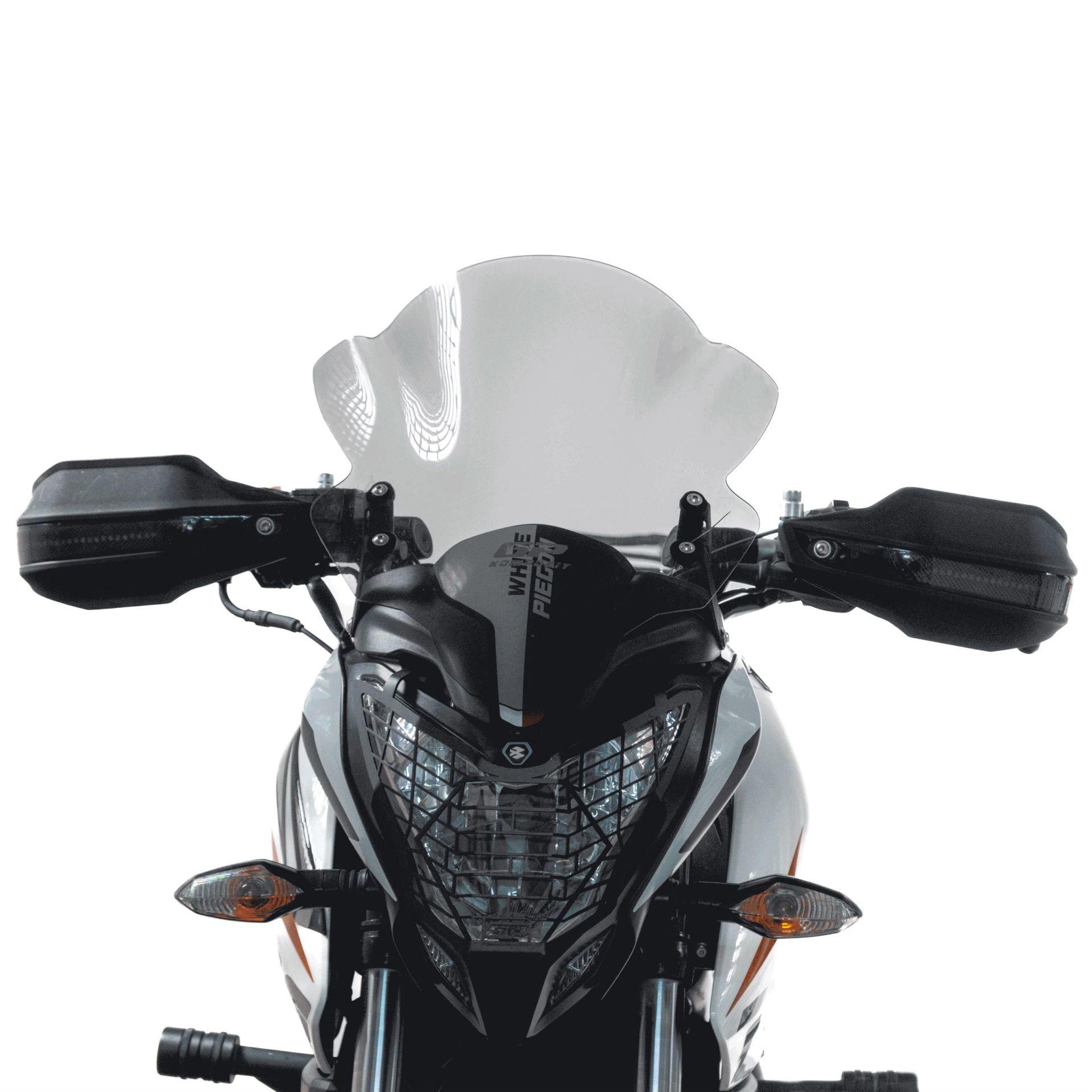 GP Kompozit Kawasaki Versys X300 2017-2020 Uyumlu Led Sinyalli Elcik Koruma Siyah