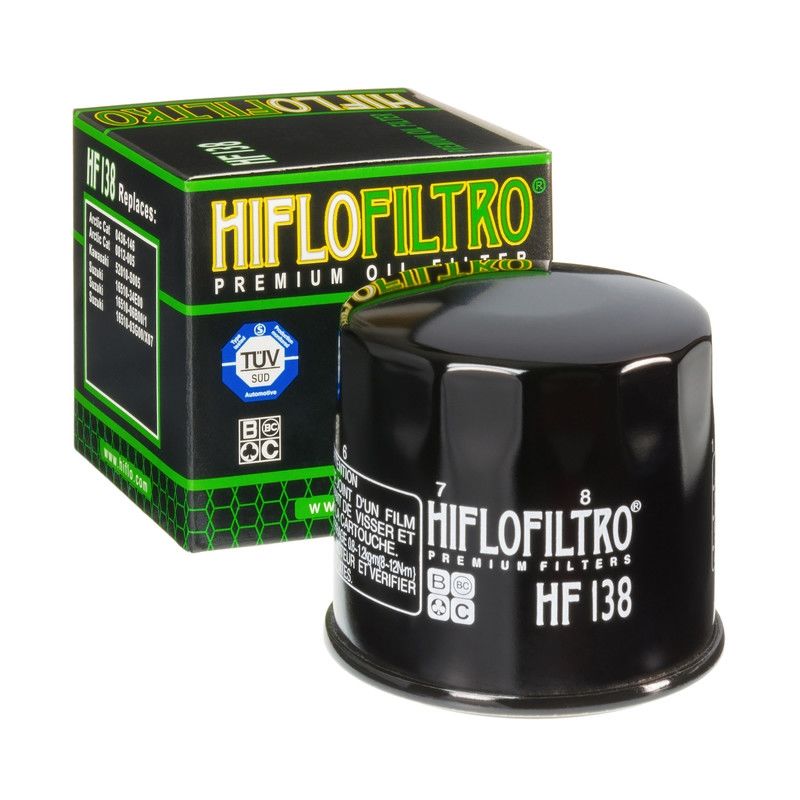 Hf138 Hıflo Yağ Filtres 2004-2006 Kawasaki Klv 1000 Yağ Filtresi