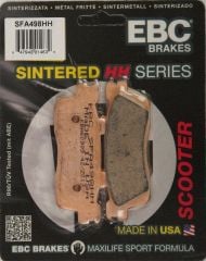 Ebc Sfa498Hh 2014-2020 Kawasaki J 300 Uyumlu Arka Fren Balatası Sinterli Balata
