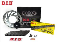 Did-Sunstar 2017-2022 KTM 1290 Super Adventure S Uyumlu Zincir Dişli Set Çelik Renk