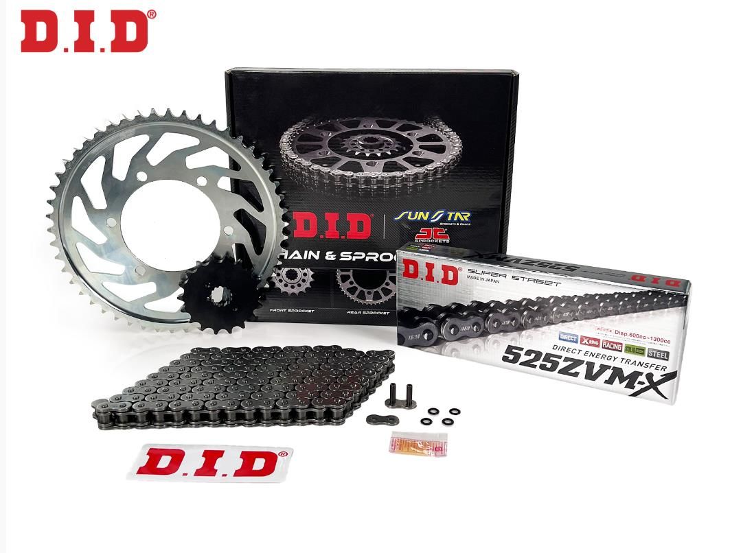 Did Zvm-x-Sunstar 2017-2022 KTM 1290 Super Adventure S Uyumlu Zincir Dişli Set Çelik Renk
