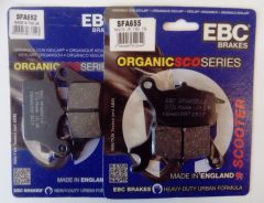 Yamaha Tricity 155 Ön Fren Balatası Takım Ebc Sfa652-Sfa655