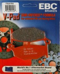 2006-2010 Suzuki Gsx-R 600 Arka Fren Balatası Ebc Fa419V Yarı Sin