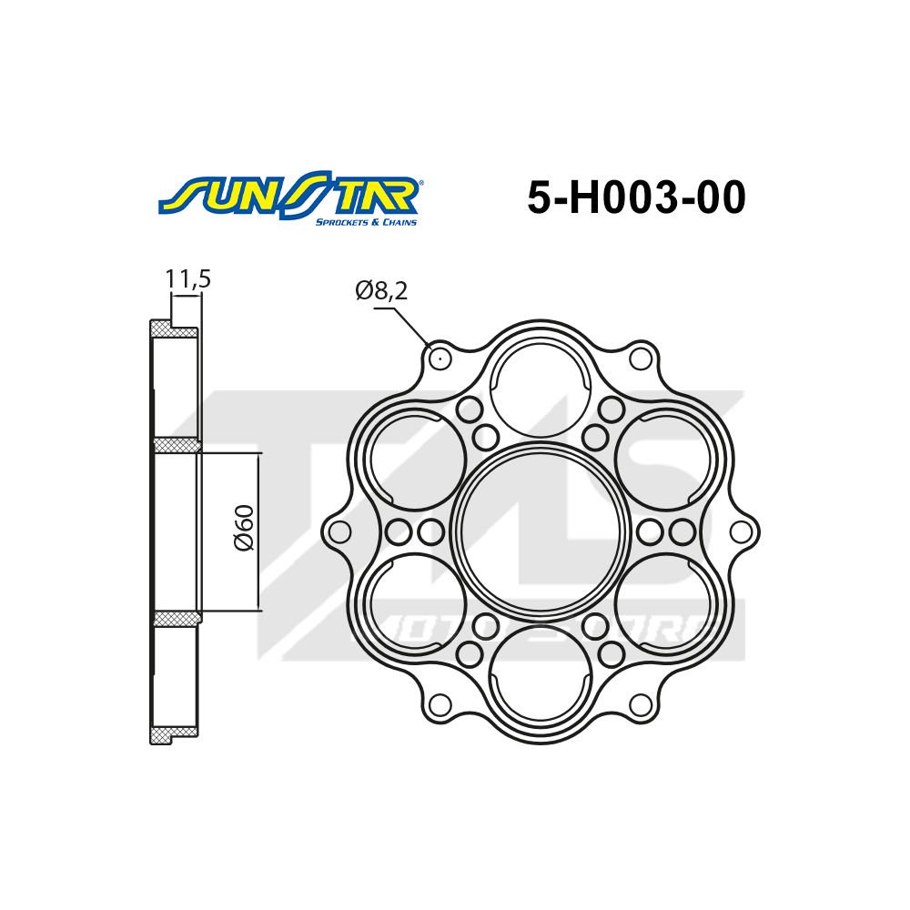 Ducati Monster 1200 arka dişli göbeği