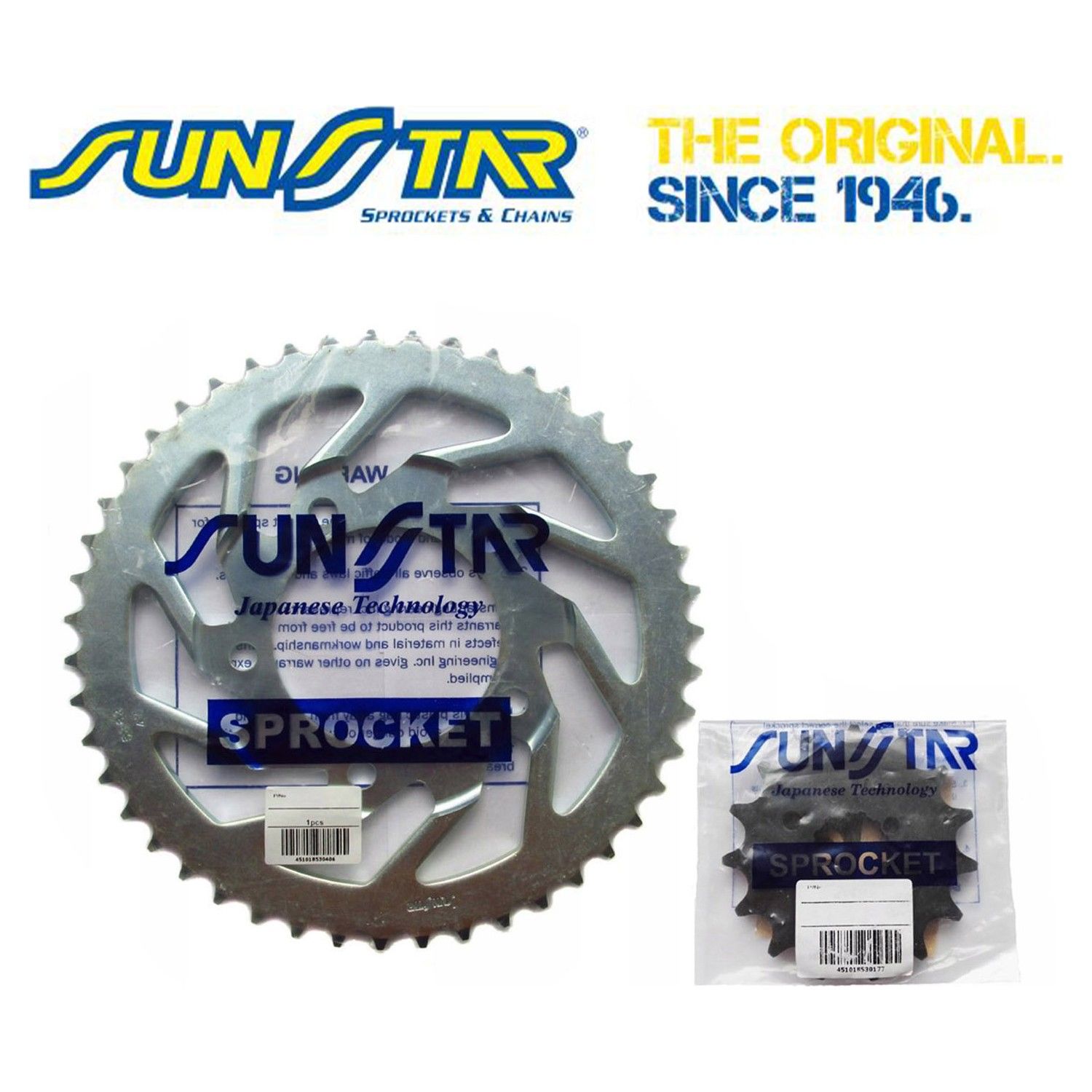 Ducati Monster 821 uyumlu ön arka dişli set SUNSTAR 15-46