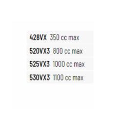 Did 525-112Vx3 2016-2022 KTM 1290 Super Duke R Uyumlu Zincir Vx3 Xring Silver (Gümüş) Renk