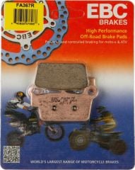 Ebc Fa367R 2009-2018 Kawasaki KLX 450 R Uyumlu Arka Fren Balatası Sinterli Balata