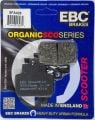 Ebc Sfa425 2006-2010 Piaggio MP3 250 Uyumlu Arka Fren Balatası (Arka Lastik 12'') Organik Balata