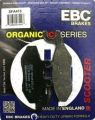Ebc Sfa418 2008-2010 Piaggio MP3 250 Uyumlu Arka Fren Balatası (Arka Lastik 14'') Organik Balata