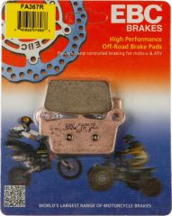 Ebc Fa367R 2021-2023 Kawasaki KX 250 X Uyumlu Arka Fren Balatası Sinterli Balata