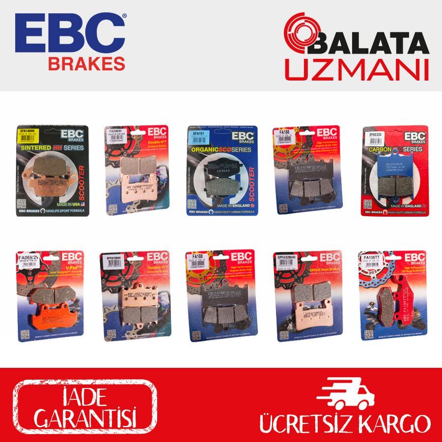 Suzuki Burgman An 650 Abs Arka Fren Balatası Ebc Sfac412