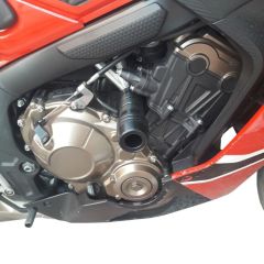 GP Kompozit Honda CBR650F 2014-2018 Uyumlu Motor Koruma Takozu Siyah