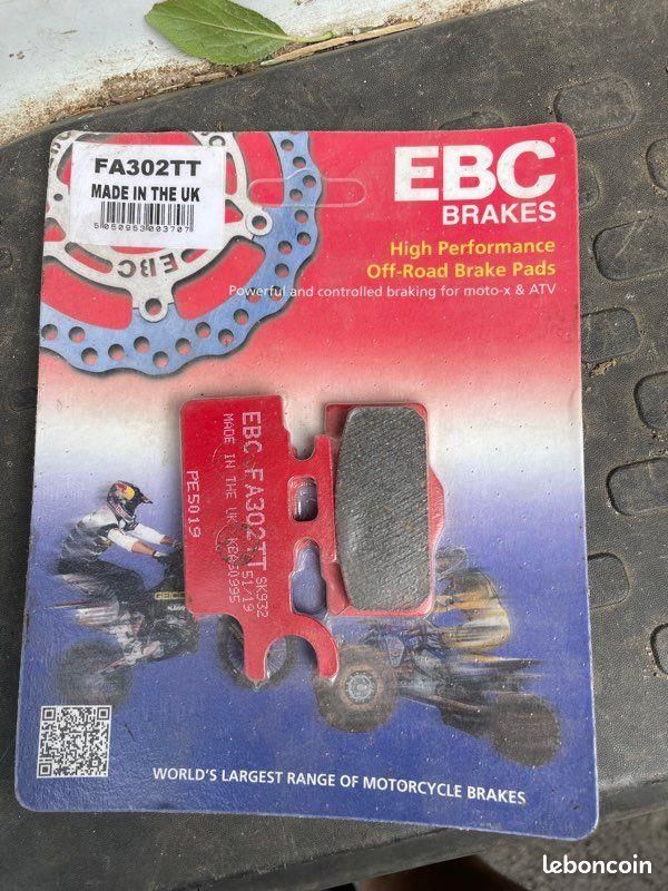 Ebc Fa302Tt 2000-2023 Kawasaki KX 65 Uyumlu Ön Fren Balatası Karbon Balata