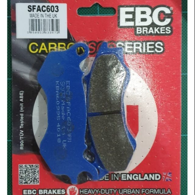 2014-2021 Peugeot Django 125 Ön Fren Balatası Ebc Sfac603