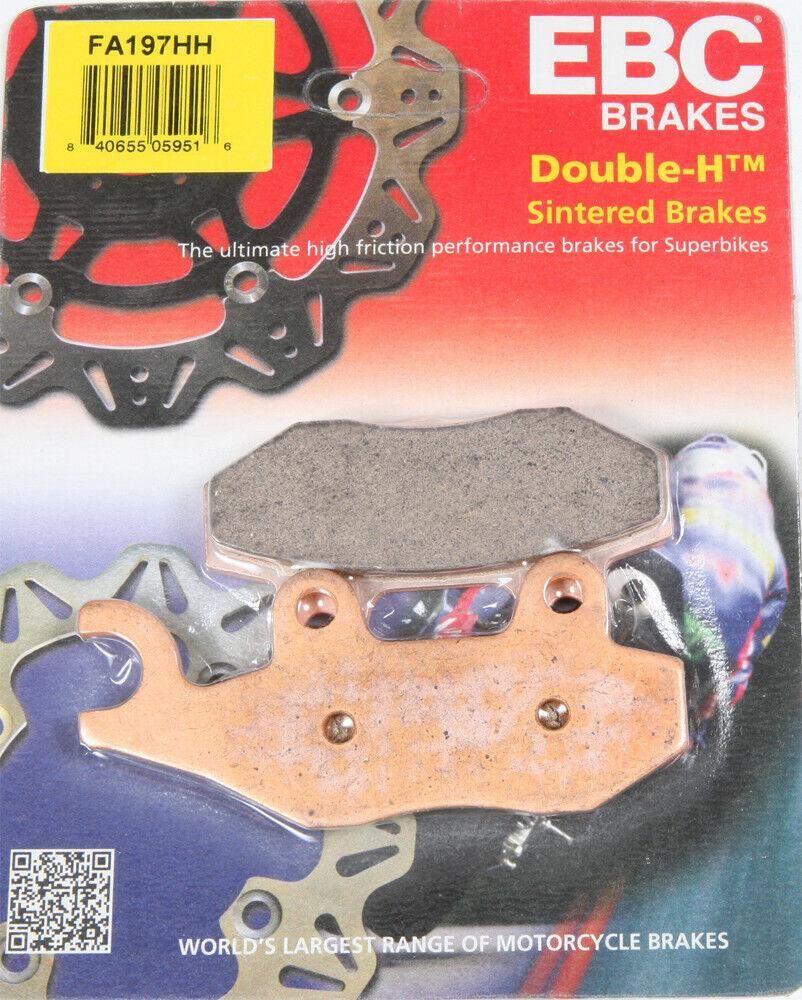 Ebc Fa197Hh 2008-2012 Kawasaki Ninja 250R Uyumlu Arka Fren Balatası Sinterli Balata