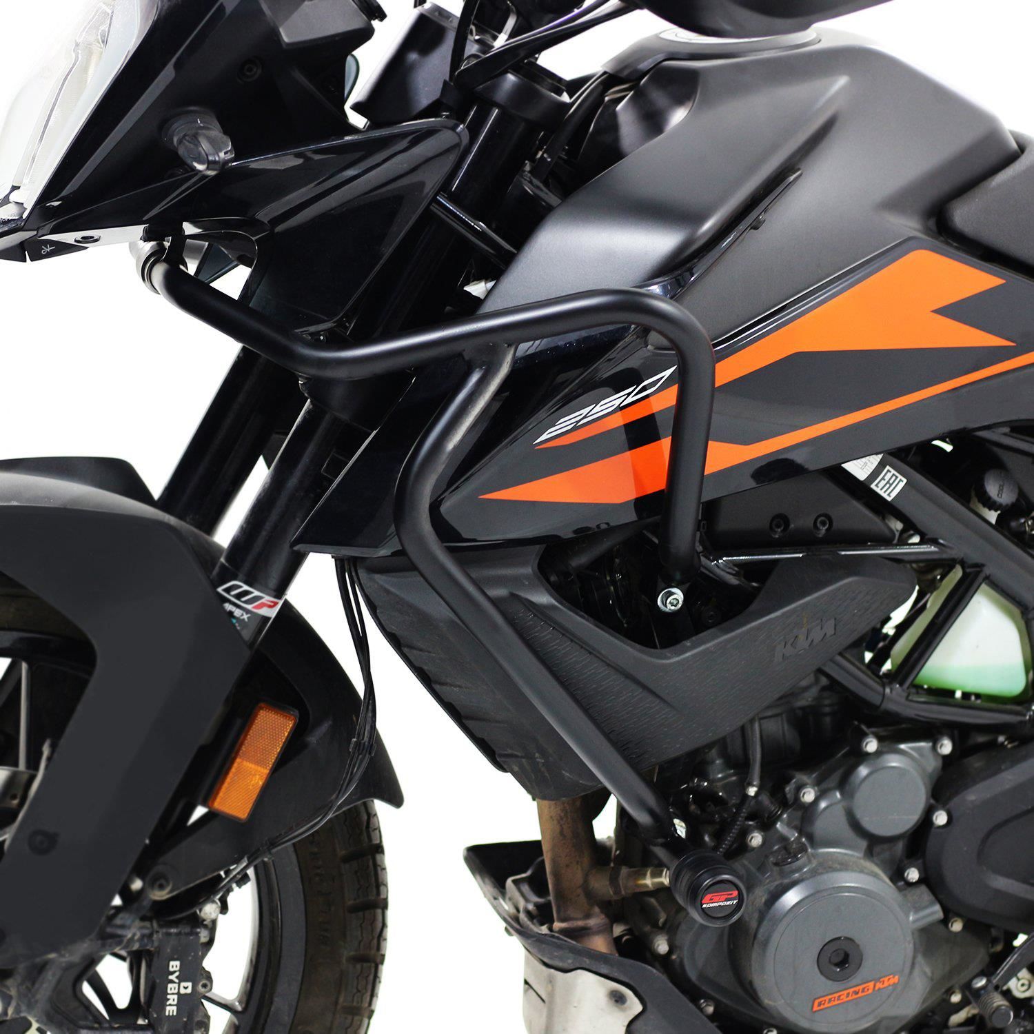 GP Kompozit KTM 250 / 390 Adventure 2020-2023 Uyumlu Koruma Demiri Siyah