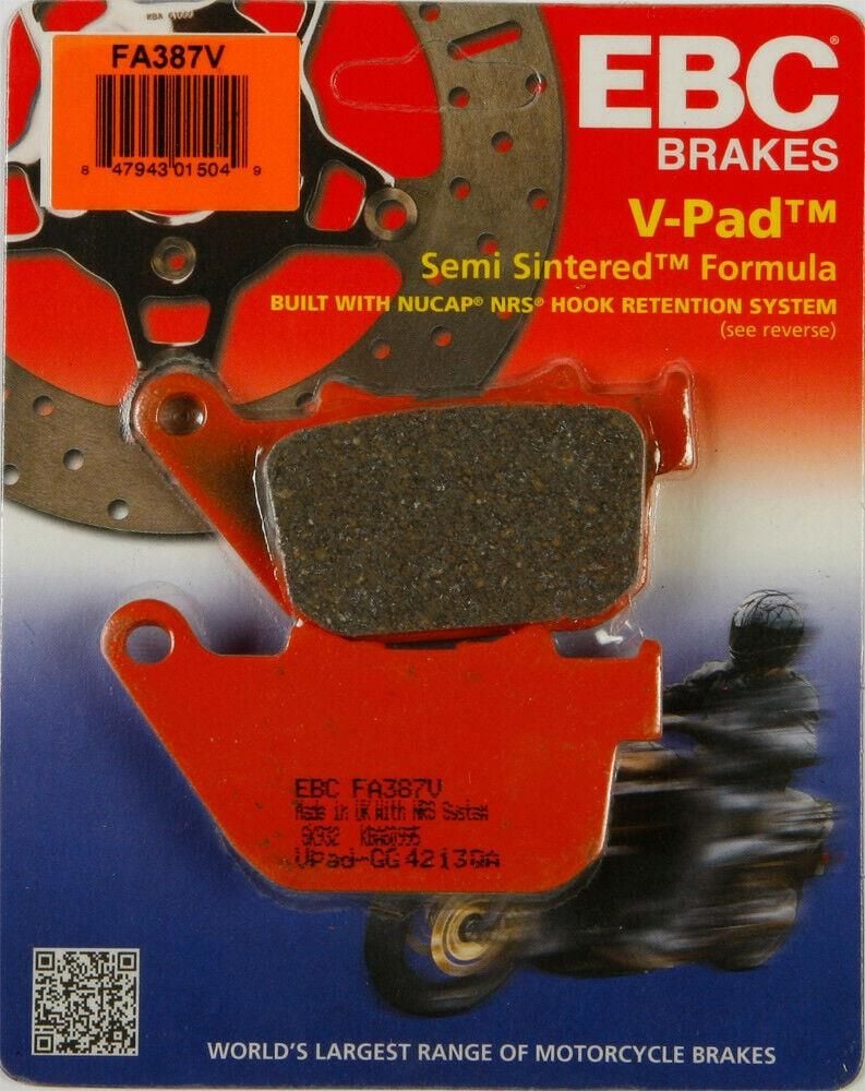 Ebc Fa387V 2004-2008 Harley-Davidson Sportster XL883 Arka Fren Balatası