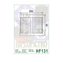 Hiflo Hf131 2009-2015 Hyosung GT 250 R Uyumlu Yağ Filtresi