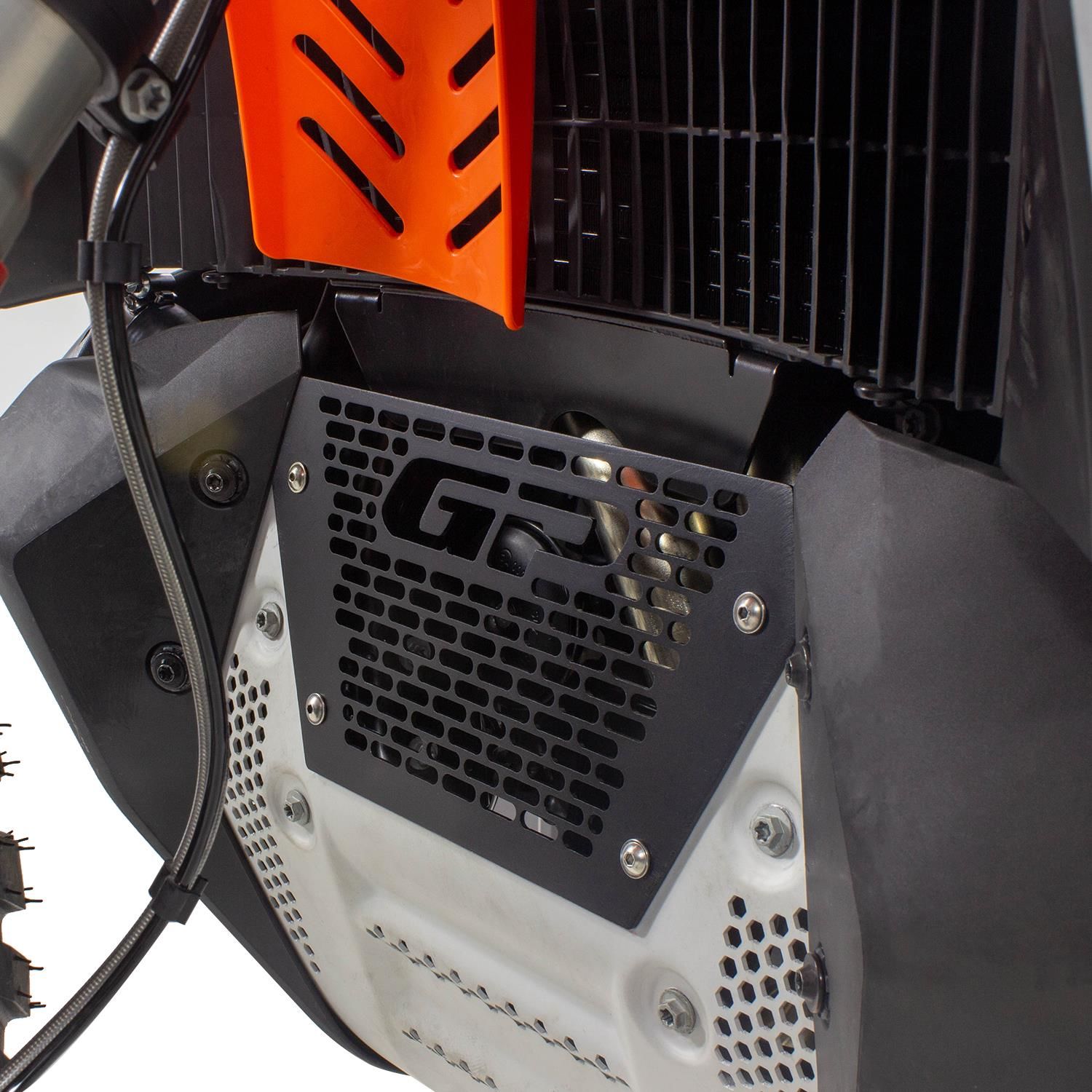 GP Kompozit KTM 790 / 890 ADV / ADV R 2021-2023 Uyumlu Motor Koruma Kapağı Siyah