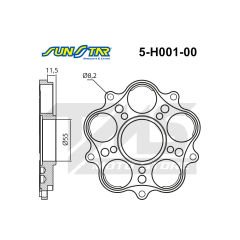 Ducati 848 zincir dişli set DID VX3 XRİNG-SUNSTAR dişli set
