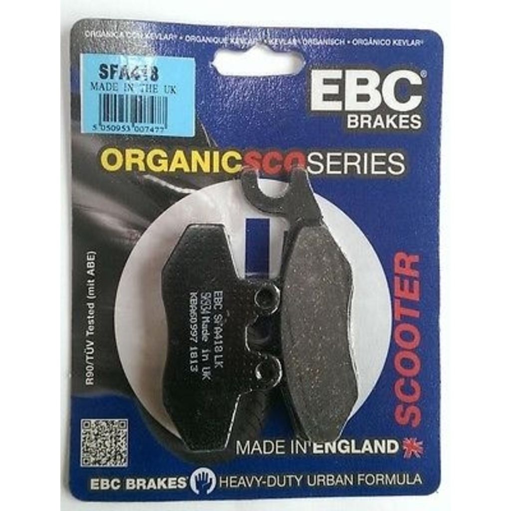 Ebc Piaggio X10 500 Ön Fren Balatası sağ  SFA418 Organik Balata