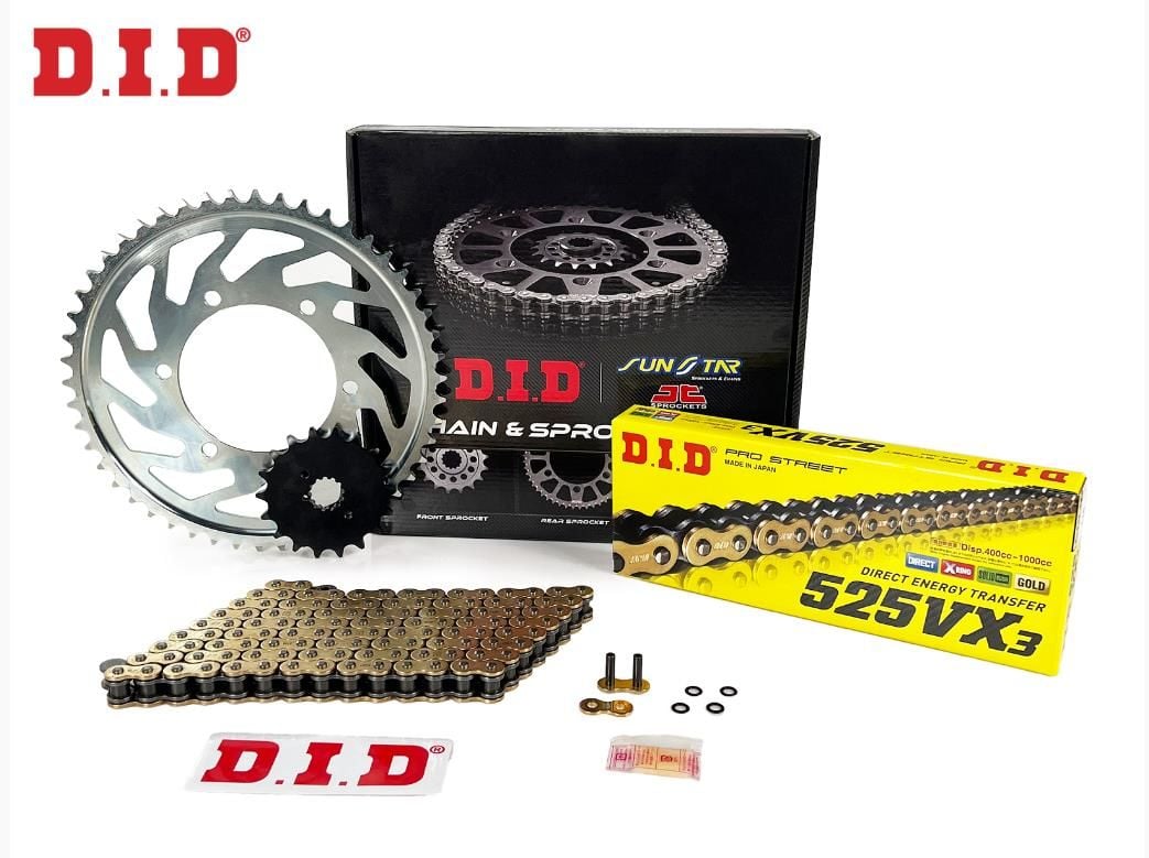 Did-Jt 2022-2023 Honda NT 1100 DCT Uyumlu Zincir Dişli Set Gold (Sarı) Renk