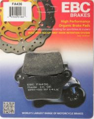 Ebc Fa436 2006-2020 Honda CBR 1000 RR Uyumlu Arka Fren Balatası Organik Balata