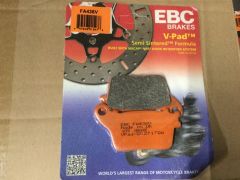 Ebc Fa436V 2014-2020 Honda CBR 1000 RR SP Uyumlu Arka Fren Balatası Yarı Sinterli Balata
