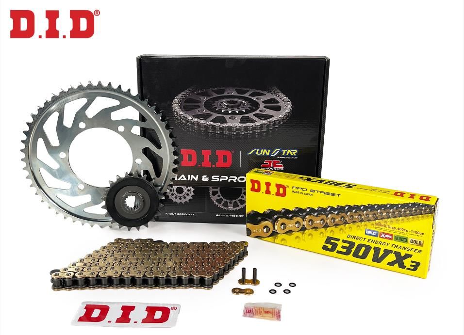 Did-Jt 1994-2004 Honda VF 750 C Magna Uyumlu Zincir Dişli Set Gold (Sarı) Renk