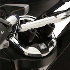 GP Kompozit Honda PCX 125 / 150 2018-2023 Uyumlu Gidon Yükseltme Siyah