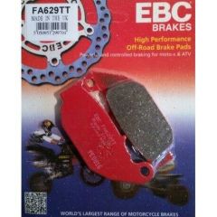 Ebc Fa629Tt 2013-2021 Honda CRF 250 L Uyumlu Arka Fren Balatası Karbon Balata